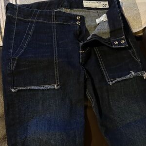 rag & bone Deep Indigo Skinny Jeans